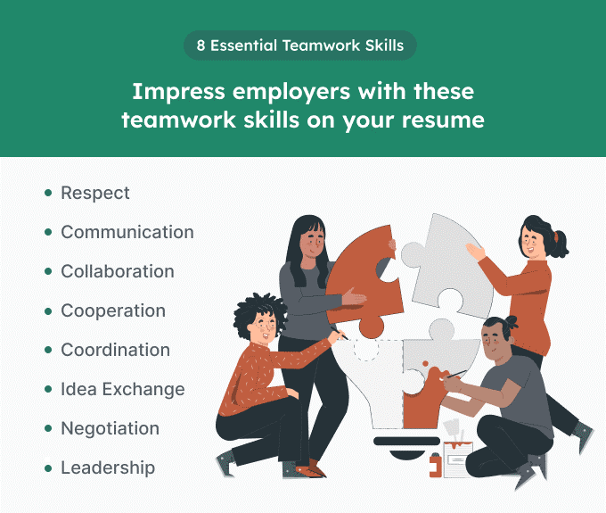 Những kỹ năng teamwork hàng đầu