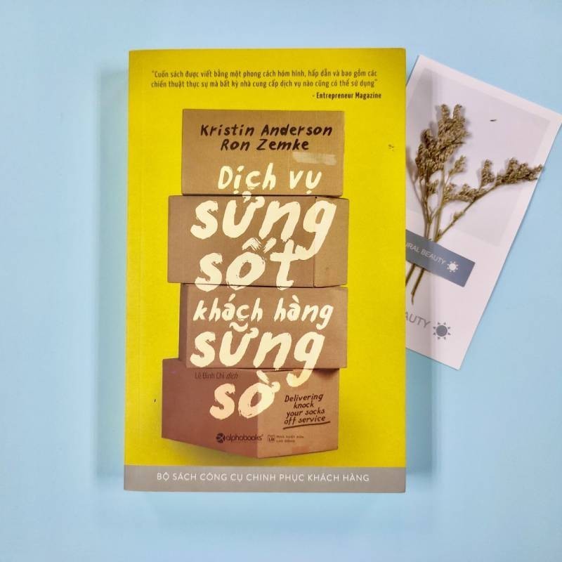 Dịch vụ sửng sốt khách hàng sững sờ