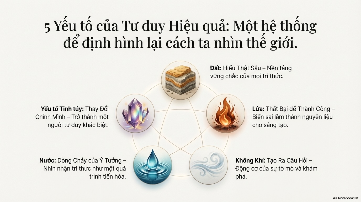 5 Yếu tố Tư Duy - hệ thống định hình