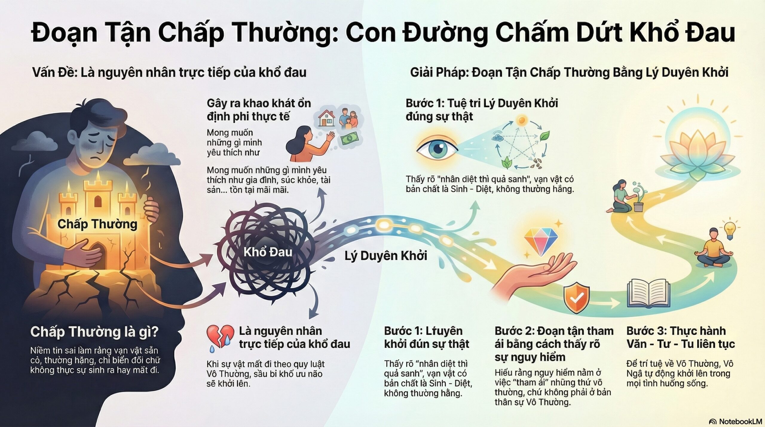 Chấp thường và cách đoạn tận bằng tuệ tri LDK