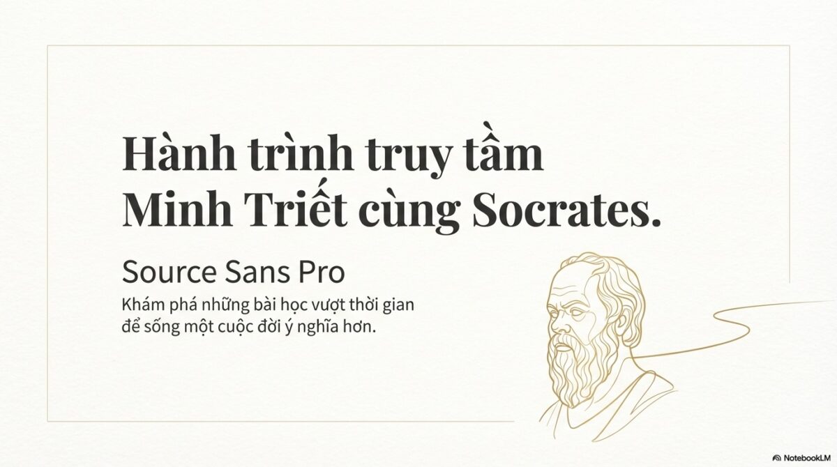 Trí tuệ Socrates - bài học ứng dụng